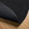 HUARTE fekete rövid szálú puha és mosható szőnyeg ? 120 cm
