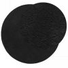 HUARTE fekete rövid szálú puha és mosható szőnyeg ? 160 cm