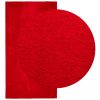 HUARTE piros rövid szálú puha és mosható szőnyeg 80 x 150 cm