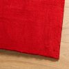 HUARTE piros rövid szálú puha és mosható szőnyeg 80 x 250 cm