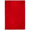HUARTE piros rövid szálú puha és mosható szőnyeg 140 x 200 cm