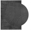 IZA antracit rövid szálú skandináv stílusú szőnyeg 200 x 280 cm