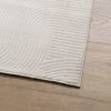 IZA krémszínű rövid szálú skandináv stílusú szőnyeg 80x150 cm