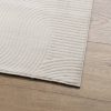 IZA krémszínű rövid szálú skandináv stílusú szőnyeg 140x200 cm