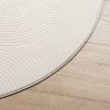 IZA krémszínű rövid szálú skandináv stílusú szőnyeg ? 80 cm