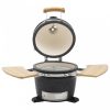 Kamado barbecue grill füstölő kerámia 44 cm