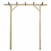 Fa kerti pergola 200 x 40 x 205 cm