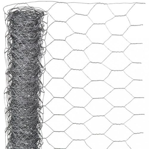 Nature hatszögletű horganyzott acél drótháló 0,5 x 10 m 25 mm