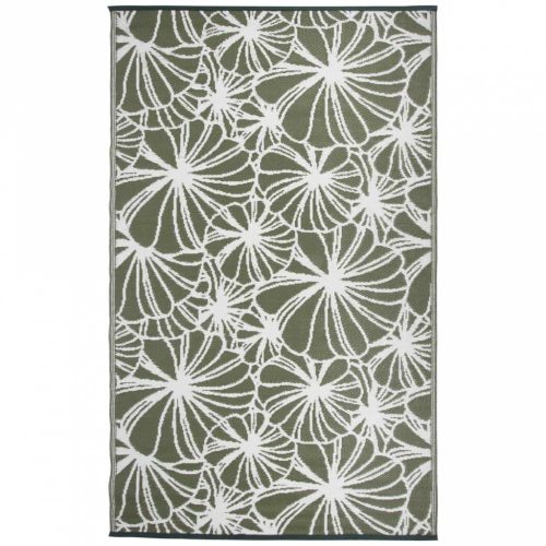 Esschert Design virágmintás kültéri szőnyeg 241 x 152 cm OC21