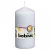 Bolsius 10 db fehér oszlopgyertya 120 x 58 mm 