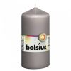 Bolsius 10 db meleg szürke oszlopgyertya 120 x 58 mm 