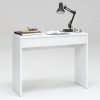 Fmd fehér íróasztal széles fiókkal 100 x 40 x 80 cm