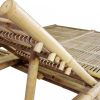Kétszemélyes bambusz napozóágy