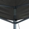 Antracitszürke összecsukható felállítható sátor 3 x4,5 m