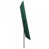 Zöld kültéri napernyő alumíniumrúddal 180 x 130 cm 
