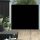 Fekete kihúzható oldalsó teraszi napellenző 170 x 300 cm