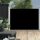 Fekete behúzható oldalsó teraszi napellenző 100 x 500 cm