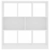 Fehér forgácslap könyvszekrény 97,5 x 29,5 x 100 cm   