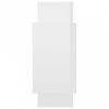 800330wall shelves high gloss white 104x20x58,5 cm chipboard