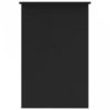 Fekete forgácslap íróasztal 100 x 50 x 76 cm