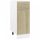 Sonoma-tölgy színű forgácslap fiókos alsószekrény 30x46x81,5 cm