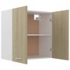 Sonoma-tölgy színű forgácslap függő szekrény 60 x 31 x 60 cm