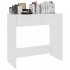 Fehér forgácslap íróasztal 80 x 40 x 75 cm