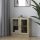 Sonoma-tölgy színű forgácslap vitrinszekrény 82,5 x 30,5 x 80 cm