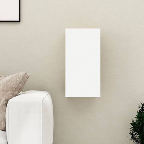 Fehér forgácslap tv-szekrény 30,5 x 30 x 60 cm