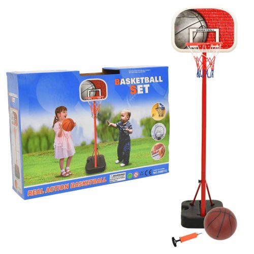 Hordozható és állítható gyermek kosárlabda szett 138,5 - 166 cm