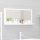Fehér forgácslap fürdőszobai tükör 80 x 10,5 x 37 cm
