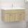 Sonoma-tölgy színű forgácslap mosdószekrény 90 x 38,5 x 46 cm
