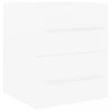 Fehér forgácslap mosdószekrény 41 x 38,5 x 48 cm