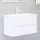 Fehér forgácslap mosdószekrény 80 x 38,5 x 45 cm