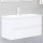 Fehér forgácslap mosdószekrény 90 x 38,5 x 45 cm