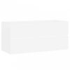 Fehér forgácslap mosdószekrény 100 x 38,5 x 45 cm