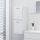 Fehér forgácslap fürdőszobaszekrény 30 x 30 x 80 cm