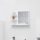 Fehér forgácslap fürdőszobai tükör 60 x 10,5 x 45 cm