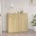 Sonoma-tölgy színű forgácslap tálalószekrény 80 x 36 x 75 cm