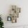 Sonoma-tölgy színű négyszög forgácslap fali polc 78x15x93 cm