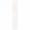 Fehér tömör fenyőfa könyvszekrény/térelválasztó 60x30x167,5 cm