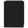 Fekete tölgy színű mosógépszekrény 71 x 71,5 x 91,5 cm