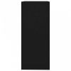 Fekete könyvszekrény/térelválasztó 40 x 30 x 72 cm