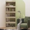 Sonoma tölgy színű könyvszekrény/térelválasztó 60 x 30 x 166 cm