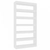 Fehér szerelt fa könyvszekrény/térelválasztó 100 x 30 x 198 cm