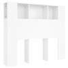 Fehér áthidaló szekrény 120 x 18,5 x 104,5 cm