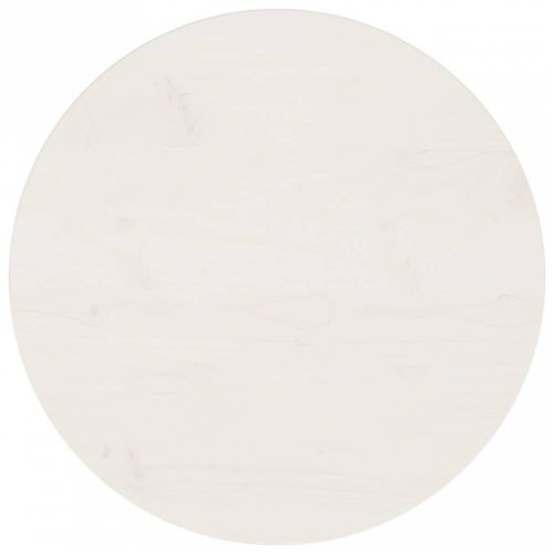 Fehér tömör fenyőfa asztallap Ø50 x 2,5 cm