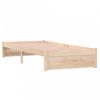 Tömör fa ágykeret 75 x 190 cm (2ft6 small single)