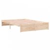 Tömör fa ágykeret 120 x 200 cm