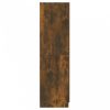 Füstös tölgy színű szerelt fa patikaszekrény 30 x 42,5 x 150 cm